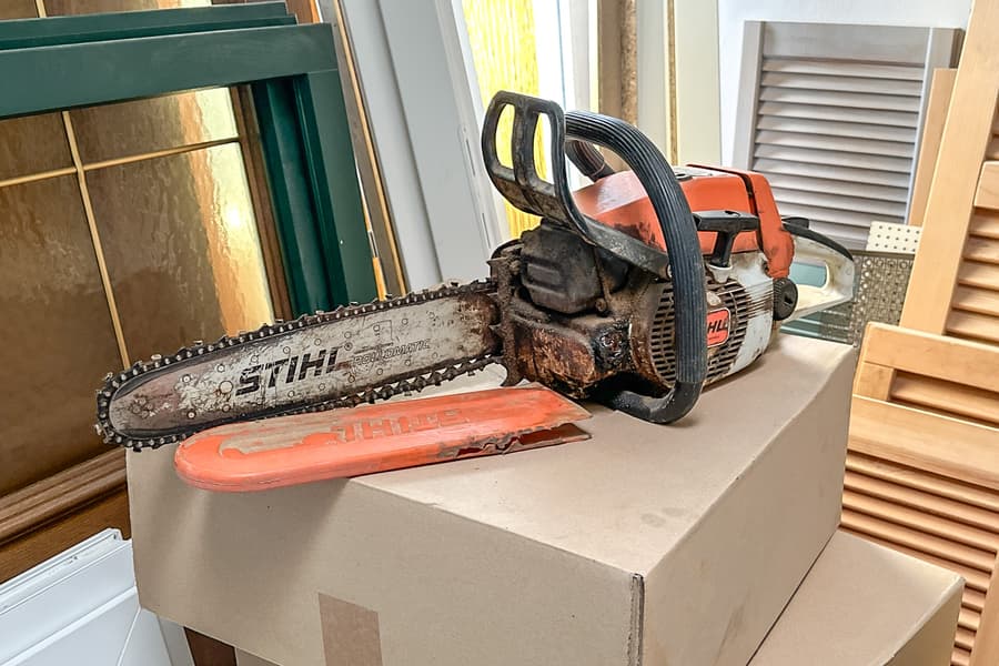 Benzin Kettensäge Stihl 024AV Super